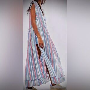 NWT…WE THE FREE Surf Stripe Maxi Top